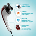 Image 5 for Wahl Massager Hot & Cold White/Brown 4295-117