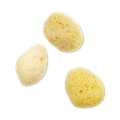 Image 1 for Triple Treat Face & Cosmetic Gentle Natural Sea Sponge 3 Pack 2.5-3 Inches