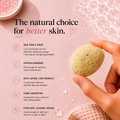 Image 2 for Triple Treat Face & Cosmetic Gentle Natural Sea Sponge 3 Pack 2.5-3 Inches
