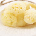 Image 2 for 6-Pack Natural Sea Sponge Puffs - Yellow