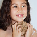 Image 2 for EcoSoft Sheep Wool Baby Bath Gentle Natural Sea Sponge 4-4.5 Inches