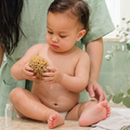 Image 5 for EcoSoft Sheep Wool Baby Bath Gentle Natural Sea Sponge 4-4.5 Inches