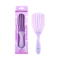 Image 1 for Flexi Flow Detangler Brush- Purple