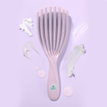 Image 3 for Flexi Flow Detangler Brush- Purple