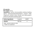Image 2 for Taurine_ 500 mg_60 capsules