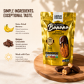 Image 3 for Premium Solar-Dried Banana Snack Coated in Belgian Dark Chocolate (250g)