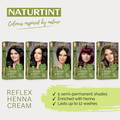 Image 5 for Reflex Semi-Permanent Henna Cream Hair Colour 5.62 (Mahogany)