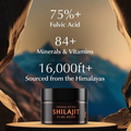 Image 2 for Himalayan Shilajit Resin, Natural Energy, Testosterone Support and Male Vitality, 75% Fulvic Acid