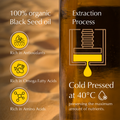 Image 3 for Black Seed Oil, Natural Immune and Anti-Inflammatory Support, Cold Pressed, 2+% Thymoquinone 100ml