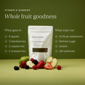 Image 3 for Food-Grown Vitamin D Gummies For All Berry 25 µg 60 Gummies