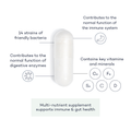 Image 5 for Gut & Immunity Live Bacteria & Immune Support 28 Capsules