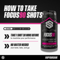 Image 5 for Focus90 Energy Shots 250mg Caffeine 12 Pack - Mixed Berry Flavour