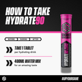 Image 5 for Hydrate90 Electrolyte Effervescent Tablets Mixed Berry 20 Tablets
