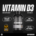 Image 2 for Vitamin D3 2000 IU (50µg) High Strength ‚- 120 Capsules