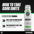 Image 5 for Endurance Carb Shots 40g Carbs Lemon & Lime 100ml 12 Pack - Lemon and Lime flavour