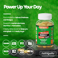 Image 4 for NUTRIGUMS ENERGY VITAMIN B COMPLEX 60 GUMMIES