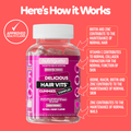 Image 5 for NUTRIGUMS HAIR VITS COMPLEX 60 GUMMIES