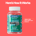 Image 5 for NUTRIGUMS HAPPY FIBRE INULIN 60 GUMMIES