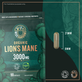 Image 5 for Organic Lions Mane 3000mg - Vegan 90 Capsules
