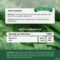 Image 3 for Iron 14mg 60 Cherry Flavour Vegan Gummies
