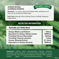 Image 3 for Gingko Biloba 6000mg & Korean Ginseng 2000mg 60 Tablets