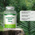 Image 2 for Dandelion Extract 750mg - 60 Tablets