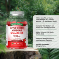 Image 2 for Apple Cider Vinegar w/the Mother & Ginger - 60 Gummies