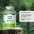 Image 2 for Aloe Vera 20,000mg 60 Tablets