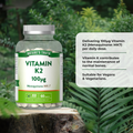 Image 2 for Vitamin K2 100ug - 60 Tablets 60Tablets