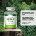 Image 3 for Beetroot Extract 3000mg - 60 Tablets 60Tablets