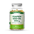 Image 1 for Pumpkin Seed Oil 2000mg - 60 Softgels