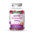 Image 1 for Biotin 5000ug - 60 Vegan Gummies - Raspberry