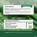 Image 3 for Natures Truth Black Seed Oil 1000mg Cold Pressed - 60 Softgels