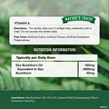 Image 3 for Natures Truth Sea Buckthorn 4800mg - 60 Softgels