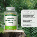 Image 3 for Evening Primrose Oil 500mg - 60 Softgels 60Softgel