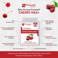 Image 3 for Cherry Max+ 2100mg Montmorency Cherry Added with Black Cherry I 90 Vegan Capsules