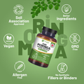 Image 3 for Organic Moringa 2000mg 120 Vegan Capsules