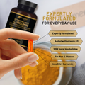 Image 3 for Optisorb Liquid Curcumin with Vitamin D - 60 Liqcaps