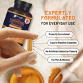 Image 3 for Organic Turmeric 2280mg (High Strength) with Black Pepper & Ginger ‚Äì 180 Vegan Capsules