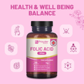 Image 3 for Folic Acid+ 400mcg 400 Vegan Tablets