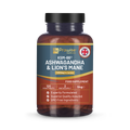 Image 1 for KSM-66 Ashwagandha and Lions Mane Tablets - High Strength 2200mg 120 Vegan Tablets