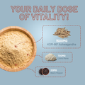 Image 4 for KSM-66 Ashwagandha and Lions Mane Tablets - High Strength 2200mg 120 Vegan Tablets