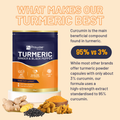 Image 4 for Turmeric Tablets 5400mg with Black Pepper, Ginger 150 Easy Tablets