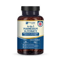 Image 1 for 4-in-1 Magnesium Glycinate added with KSM-66 Ashwagandha, Turmeric and Vitamin B6 90 Vegan Capsules