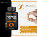 Image 3 for Organic Turmeric, Ginger and black Pepper 120 Capsules