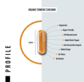 Image 5 for Organic Turmeric, Ginger and black Pepper 120 Capsules