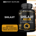 Image 3 for Shilajit Complex with Lions Mane, Ashwagandha, turmeric and black pepper 120 Capsules
