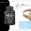 Image 4 for Omega 3 Fish Oil - 1,000mg softgels - 120 Capsules