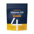 Image 1 for 4 Him & Her Vitamin D3 4000 IU High Strength Tablets 365 Vegetarian Tablets (Full 1 Year Supply)