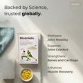 Image 2 for BioJoints - Glucosamine Chondroitin complex with Boswellia Serrata, Turmeric & Hyaluronic Acid, 1300mg 60 tablets
